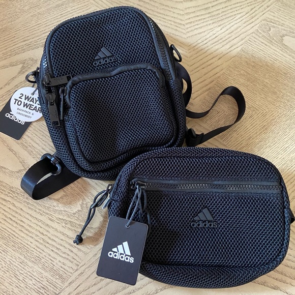 *BUNDLE* Adidas Air Mesh Backpack/Waistpack